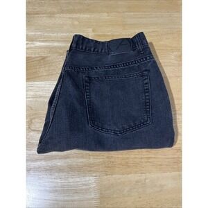 Axist Jeans Size 36x32 Tag Mens Mid Rise Straight Leg Dark Wash BlackDenim 34X26